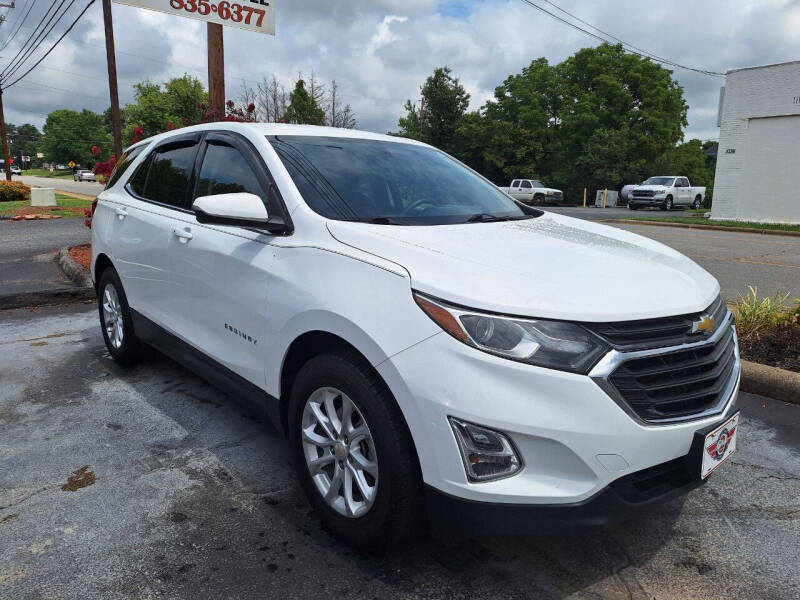 2019 Chevrolet Equinox for sale at G AND J MOTORS in Elkin NC
