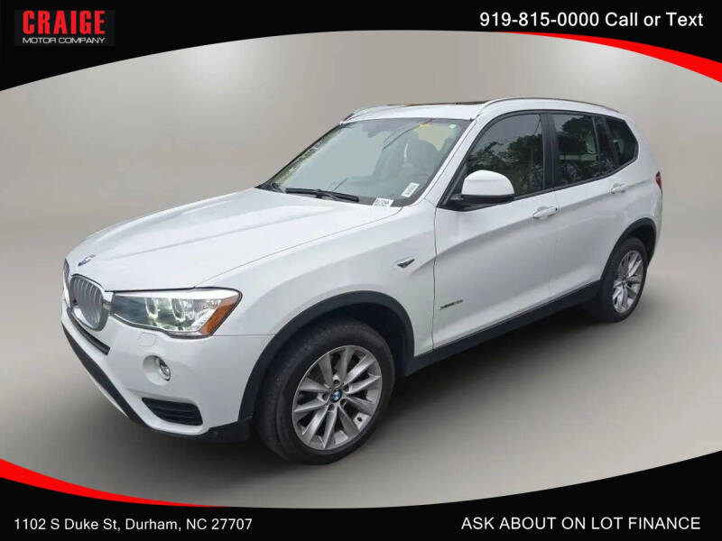2017 BMW X3 xDrive28i