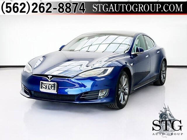 Dk. Blue 2021 Tesla Model S Long Range Plus AWD Long Range Plus 4dr Liftback 1