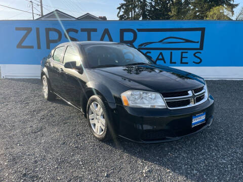 2013 Dodge Avenger for sale at Zipstar Auto Sales in Lynnwood WA