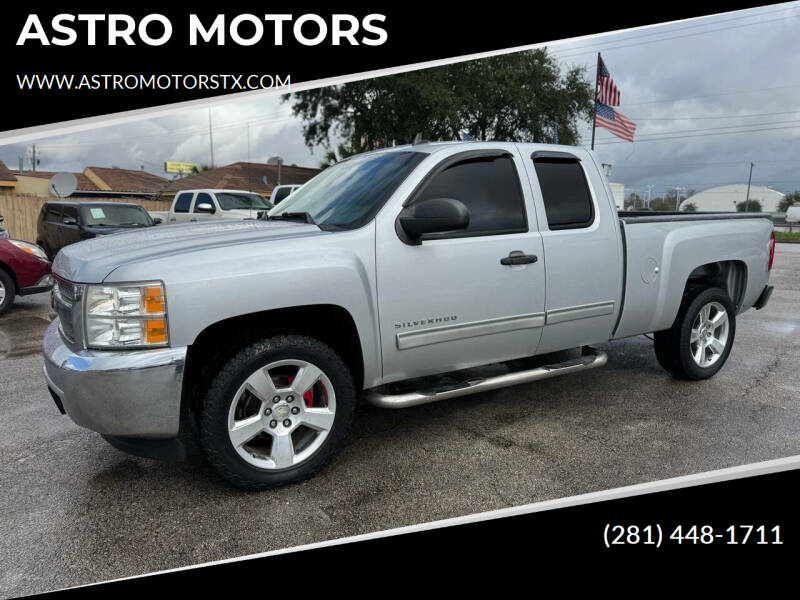 2013 Chevrolet Silverado 1500 for sale at ASTRO MOTORS in Houston TX