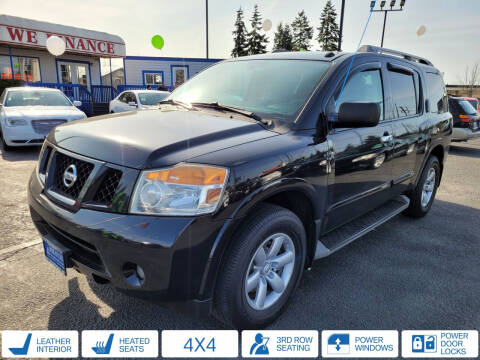 2015 Nissan Armada for sale at BAYSIDE AUTO SALES in Everett WA