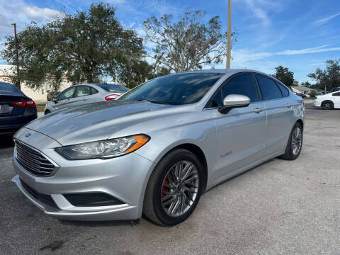 2017 Ford Fusion Hybrid for sale at LEVEL UP AUTO SALES in Saint Petersburg FL