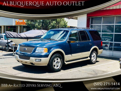 2005 Ford Expedition for sale at ALBUQUERQUE AUTO OUTLET in Albuquerque NM