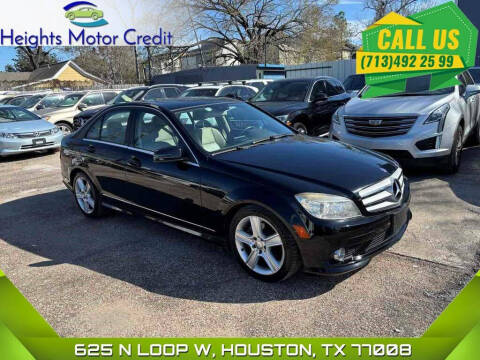 2010 Mercedes-Benz C-Class for sale at Heights Motor Credit in Houston TX