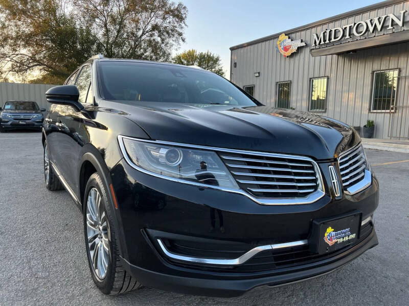 2017 Lincoln MKX for sale at Midtown Motor Company in San Antonio TX