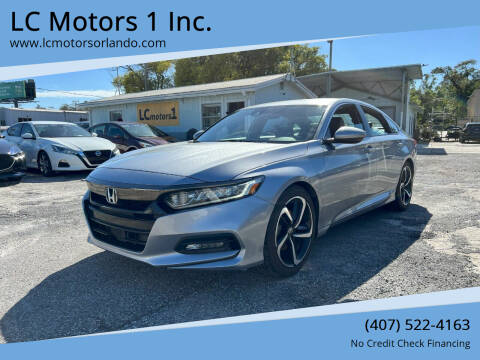2020 Honda Accord for sale at LC Motors 1 Inc. in Orlando FL