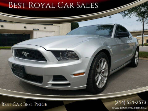 2013 Ford Mustang for sale at Best Royal Car Sales in Dallas TX