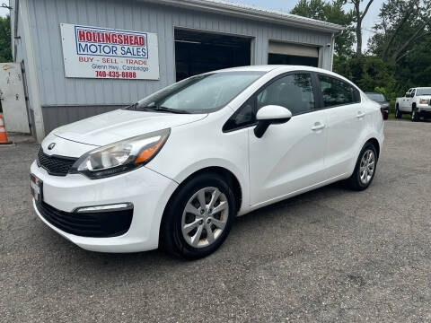 2016 Kia Rio for sale at HOLLINGSHEAD MOTOR SALES in Cambridge OH