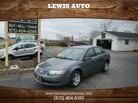 2005 Saturn Ion for sale at Lewis Auto in Mountain Home AR