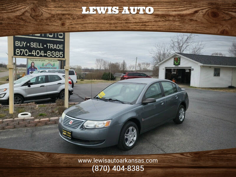 2005 Saturn Ion for sale at Lewis Auto in Mountain Home AR