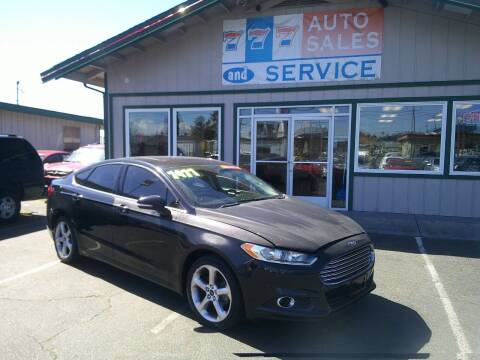 2013 Ford Fusion for sale at 777 Auto Sales and Service in Tacoma WA