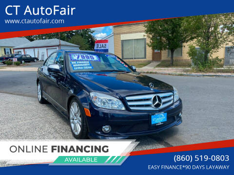 2009 Mercedes-Benz C-Class for sale at CT AutoFair in West Hartford CT