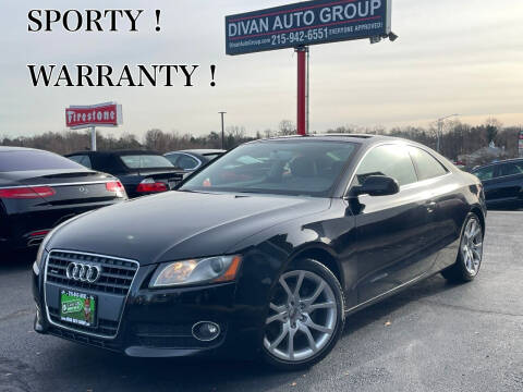 2010 Audi A5 for sale at Divan Auto Group in Feasterville Trevose PA