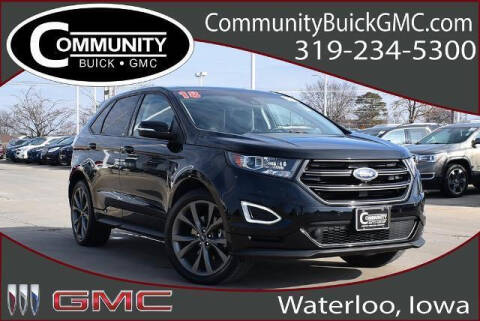 2018 Ford Edge for sale at Community Buick GMC in Waterloo IA