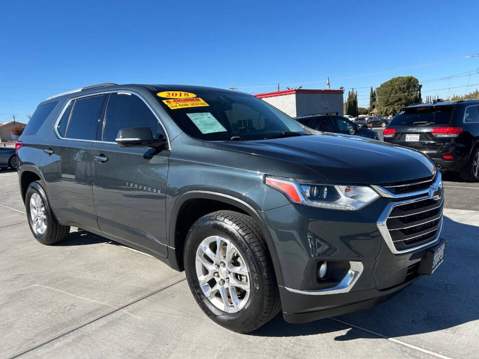 2018 Chevrolet Traverse for sale at Magic Auto Sales in Hesperia, CA