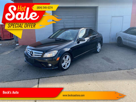 2010 Mercedes-Benz C-Class for sale at Beck's Auto in Chesterfield VA