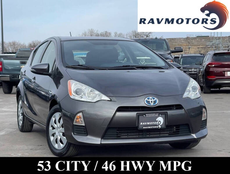 2013 Toyota Prius c for sale at RAVMOTORS- Burnsville in Burnsville MN