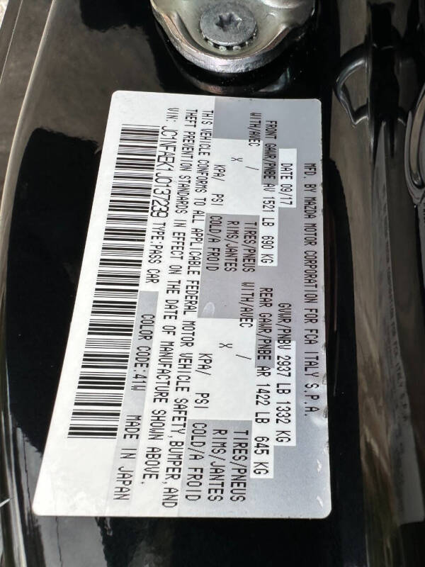 2018 FIAT 124 Spider Abarth