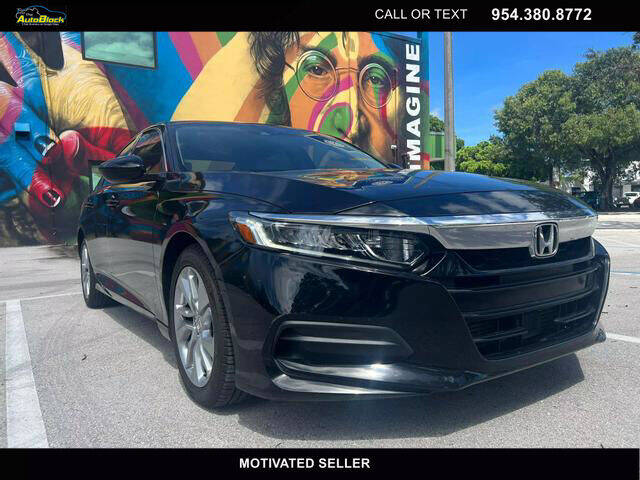 2018 Honda Accord for sale at The Autoblock in Fort Lauderdale FL