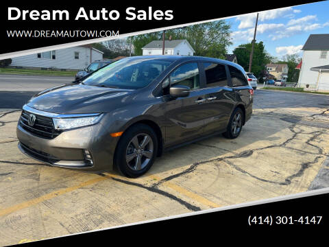 2022 Honda Odyssey for sale at Dream Auto Sales in South Milwaukee WI