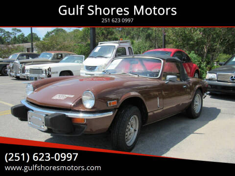 1978 Triumph Spitfire for sale at Gulf Shores Motors in Gulf Shores AL