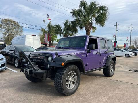 2017 Jeep Wrangler Unlimited for sale at Car Ex Auto Sales in Houston TX