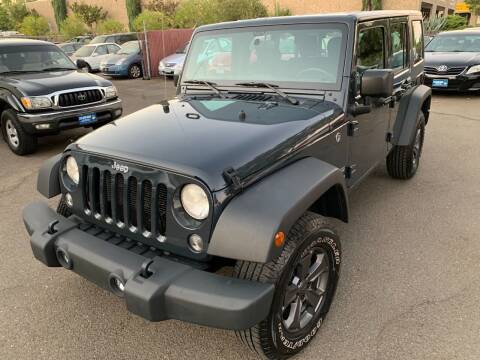 2017 Jeep Wrangler Unlimited for sale at C. H. Auto Sales in Citrus Heights CA