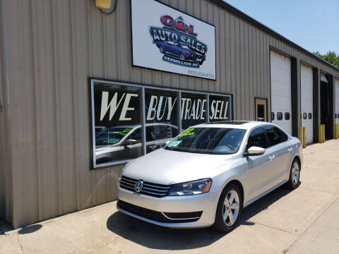 2012 Volkswagen Passat for sale at C&L Auto Sales in Vermillion SD