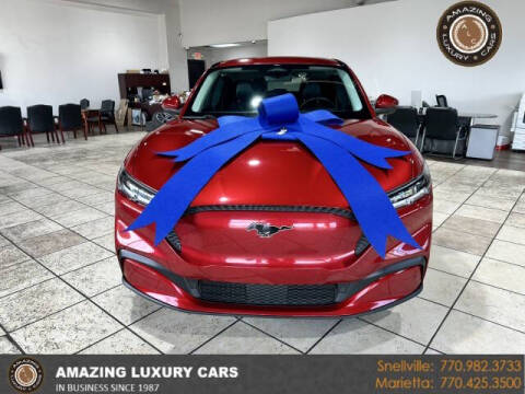 2021 Ford Mustang Mach-E for sale at Amazing Luxury Cars in Snellville GA
