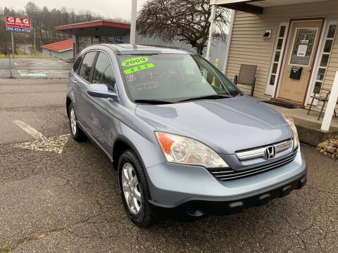 2009 Honda CR-V for sale at G & G Auto Sales in Steubenville OH