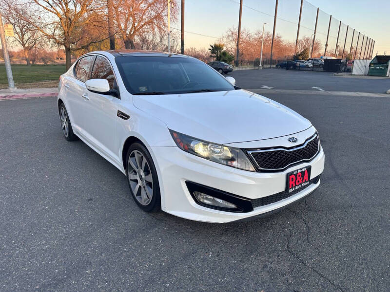 2012 Kia Optima for sale at R&A Auto Sales, inc. in Sacramento CA