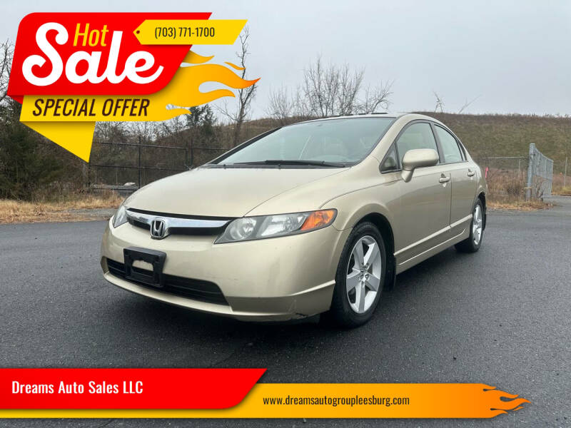 2007 Honda Civic for sale at Dreams Auto Sales LLC in Leesburg VA