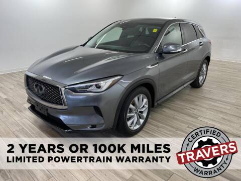 2021 Infiniti QX50 for sale at Travers Autoplex Thomas Chudy in Saint Peters MO