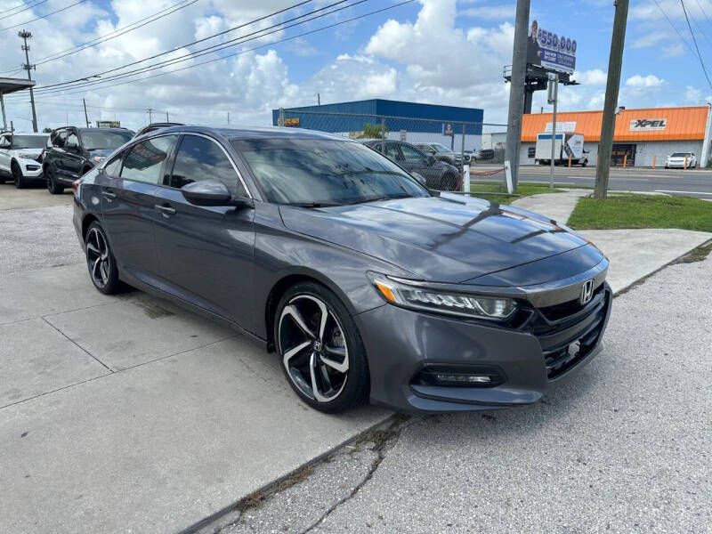 2019 Honda Accord for sale at P J Auto Trading Inc in Orlando FL