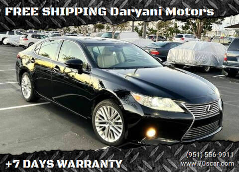 2013 Lexus ES 350 for sale at FREE SHIPPING  Daryani Motors in Riverside CA