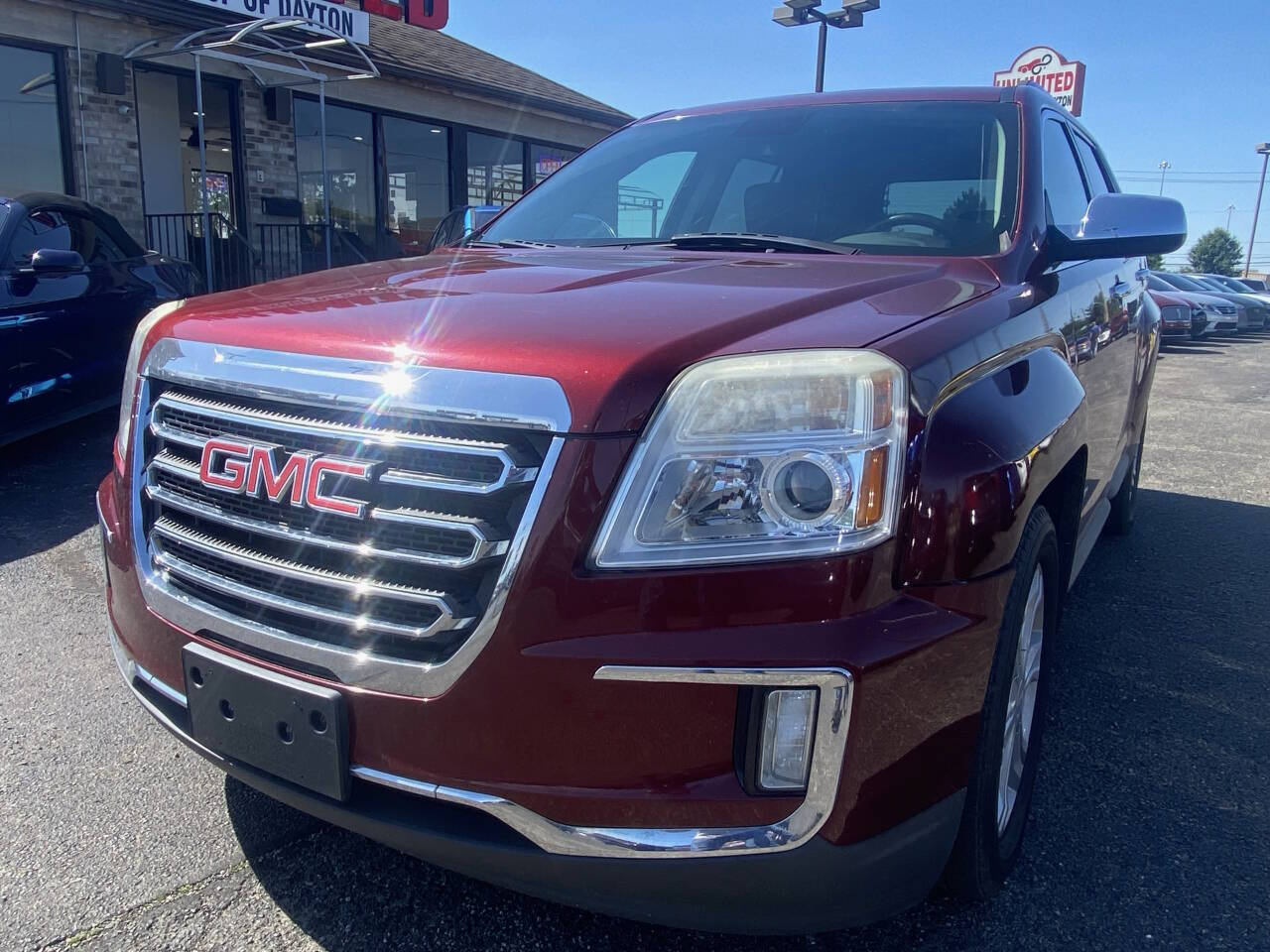 Dk. Red 2016 GMC Terrain SLT AWD SLT 4dr SUV 2