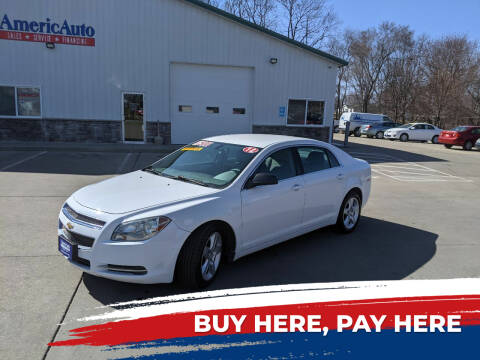 2012 Chevrolet Malibu for sale at AmericAuto in Des Moines IA