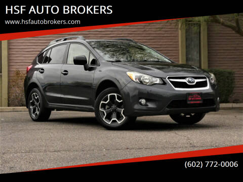 2014 Subaru XV Crosstrek for sale at HSF AUTO BROKERS in Phoenix AZ
