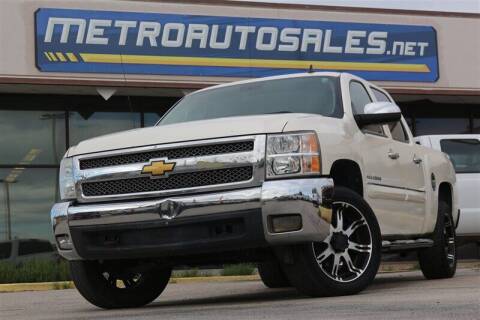 2013 Chevrolet Silverado 1500 for sale at METRO AUTO SALES in Arlington TX