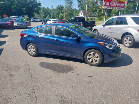 2016 Hyundai Elantra for sale at Greg's Auto Village in Windham NH