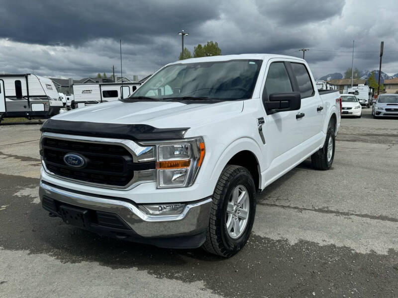 Used 2022 Ford F-150 XLT with VIN 1FTFW1E89NKD45732 for sale in Anchorage, AK