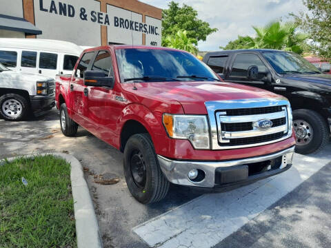 2013 Ford F-150 for sale at LAND & SEA BROKERS INC in Pompano Beach FL