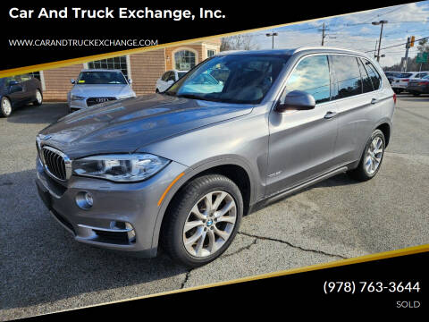 2015 BMW X5 for sale at Car and Truck Exchange, Inc. in Rowley MA