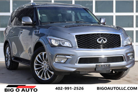 2015 Infiniti QX80 for sale at Big O Auto LLC in Omaha NE
