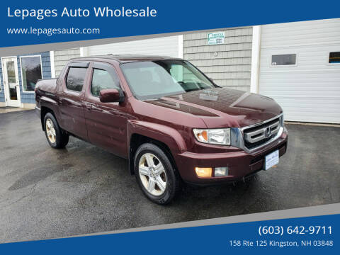 2010 Honda Ridgeline for sale at Lepages Auto Wholesale in Kingston NH