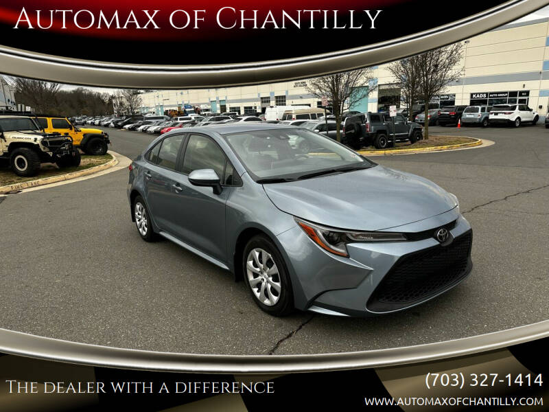2021 Toyota Corolla for sale at Automax of Chantilly in Chantilly VA