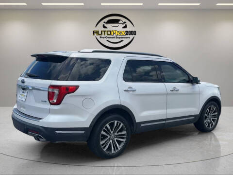 2018 Ford Explorer Platinum