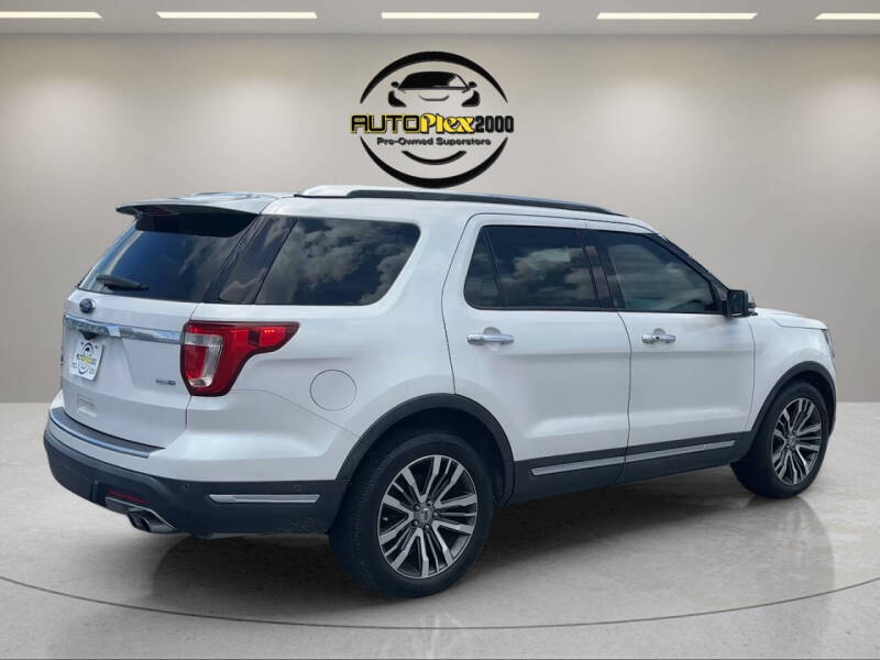 2018 Ford Explorer Platinum