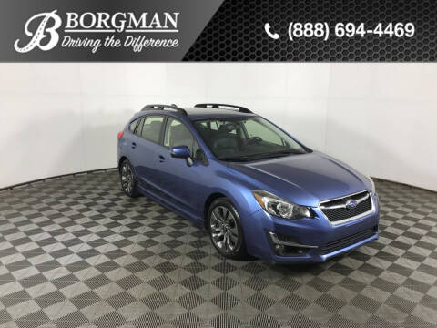 2016 Subaru Impreza for sale at BORGMAN OF HOLLAND LLC in Holland MI